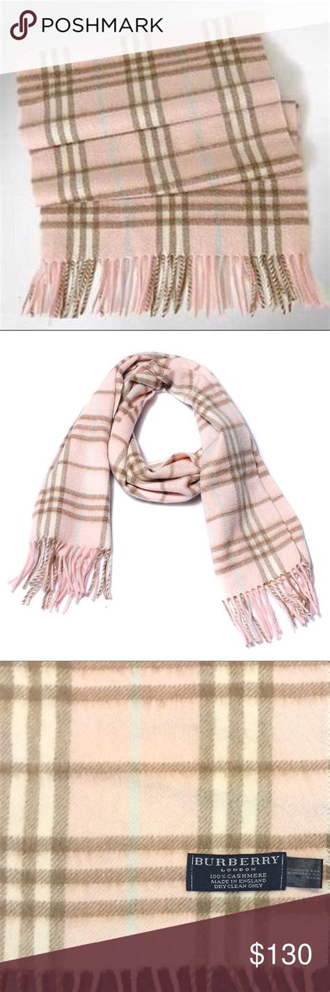 burberry pink cashmere scard|authentic Burberry cashmere scarf.